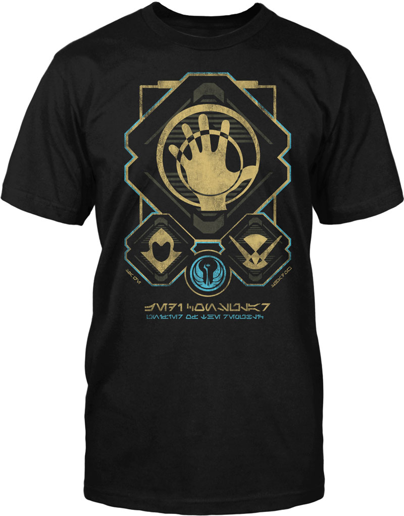 Illustration for article titled Jinx Supplies Both Sides of the The Old Republic War with Fresh T-Shirts